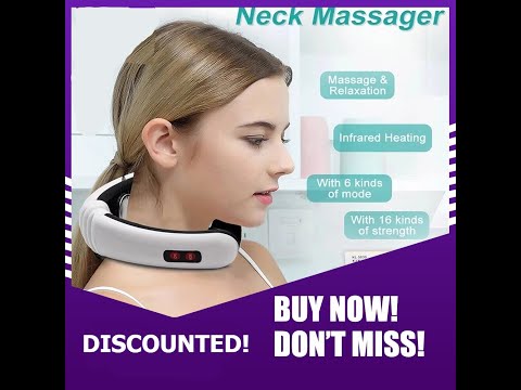 Electric Back and Neck Massager for Pain Relief